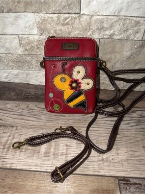 Charming Chala Buzzing Bee Cell Phone Purse Mini Crossbody Bag